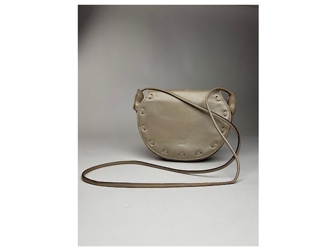 Vintage Givenchy 4G Leder Tasche grau - Ansicht 13