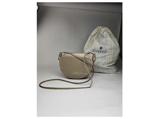 Vintage Givenchy 4G Leder Tasche grau - Ansicht 14