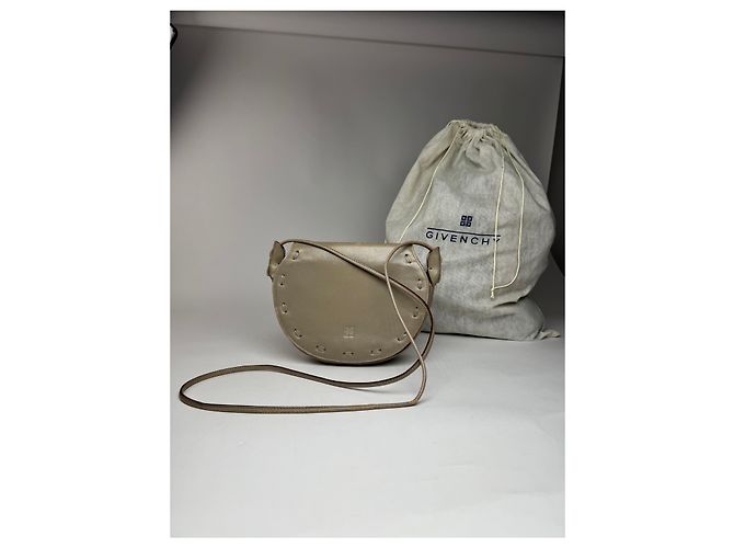 Vintage Givenchy 4G Leder Tasche grau - Ansicht 15