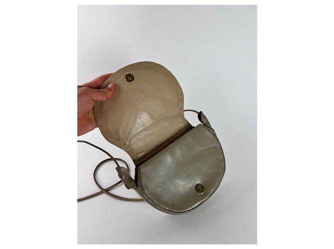 Vintage Givenchy 4G Leder Tasche grau - Ansicht 4