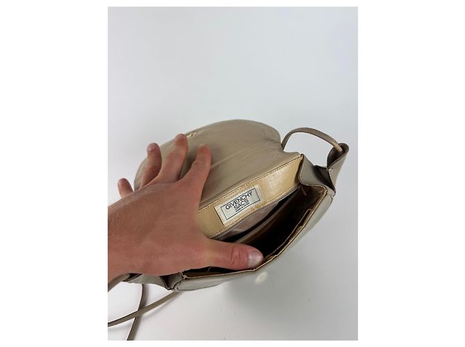 Vintage Givenchy 4G Leder Tasche grau - Ansicht 5