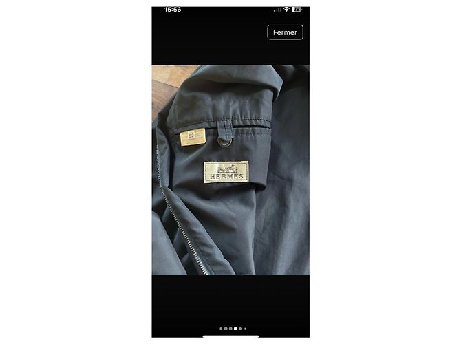 Hermès Giacca Hermes Nero - vista 4