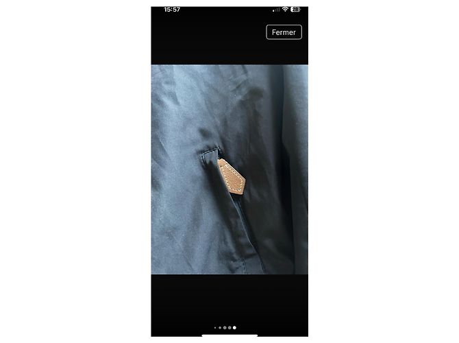 Hermès Giacca Hermes Nero - vista 6