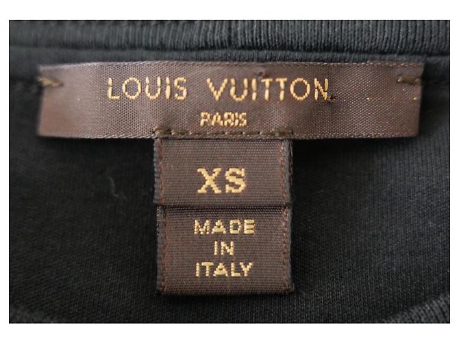 Camiseta de seda floral Louis Vuitton otoño 2017 Negro - vista 5