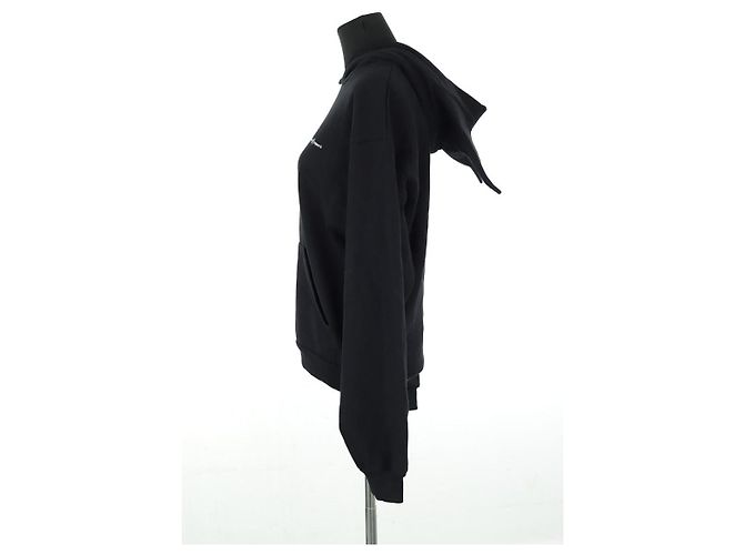 Coperni Pull en coton noir - vue 3