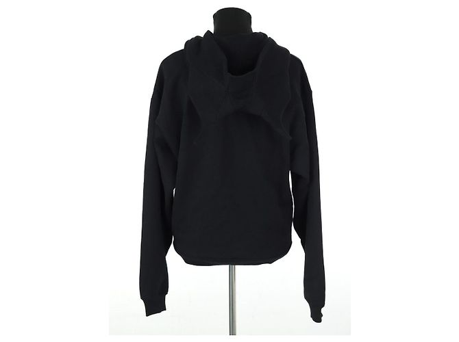 Coperni Pull en coton noir - vue 4
