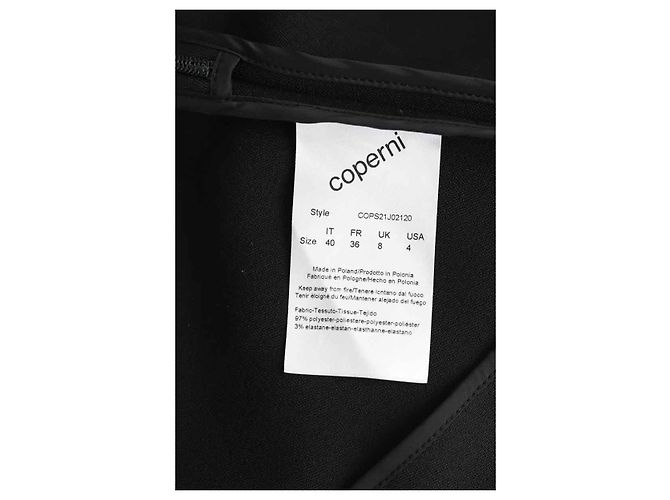 Coperni Saia mini preta - vista 6