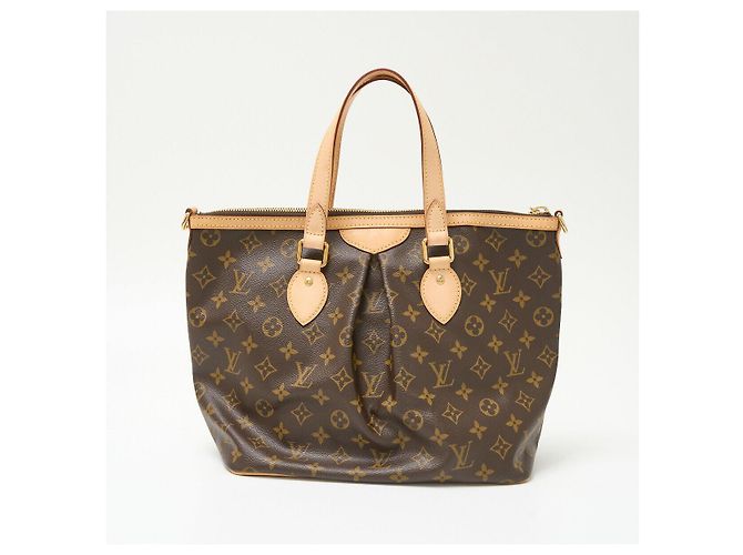 Louis Vuitton Palermo PM Monogram Canvas Tote Braun - Ansicht 3