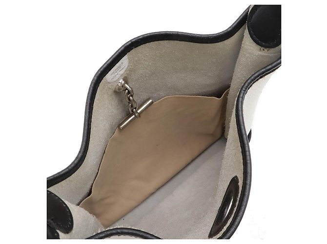 Hermès Vespa PM Ledertasche Weiß - Ansicht 5