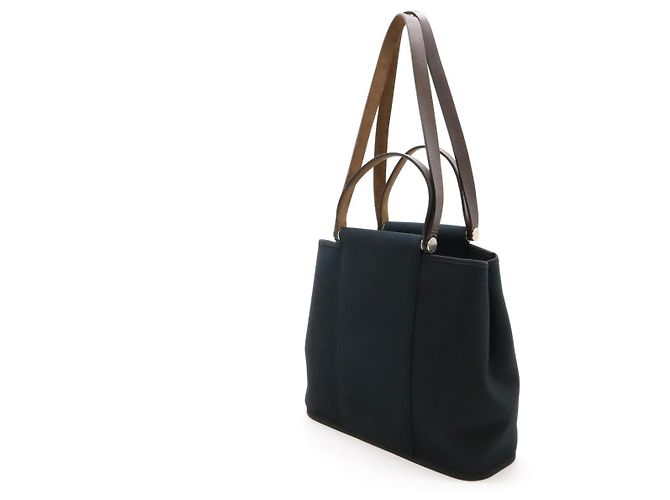 Hermès Borsa 2 in 1 in pelle Toile Officier Elan PM di Hermes Cabag Nero - vista 2