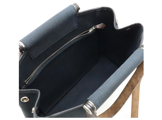 Hermès Borsa 2 in 1 in pelle Toile Officier Elan PM di Hermes Cabag Nero - vista 6