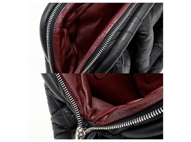 Borsa tote in pelle Chanel Coco Cocoon Nero - view 5