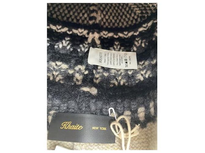 KHAITE Cappelli T.International S International Cashmere Grigio - vista 2