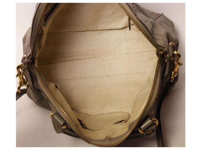 Incredibile borsa in pelle Gucci Grigio - vista 10