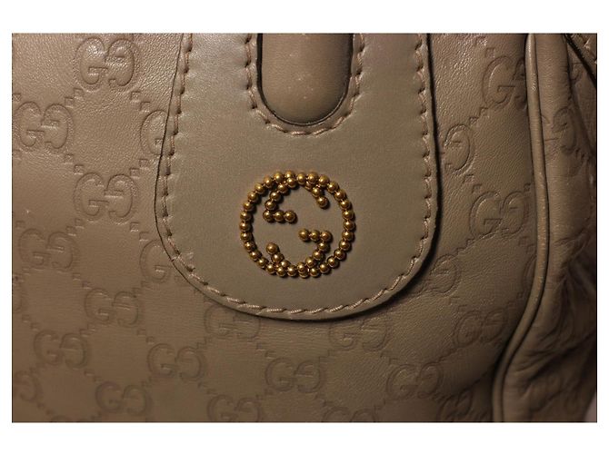 Incredibile borsa in pelle Gucci Grigio - vista 7