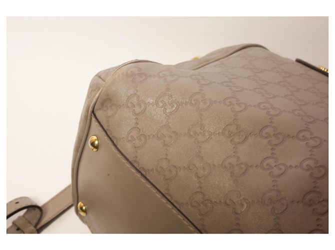 Incredibile borsa in pelle Gucci Grigio - vista 8