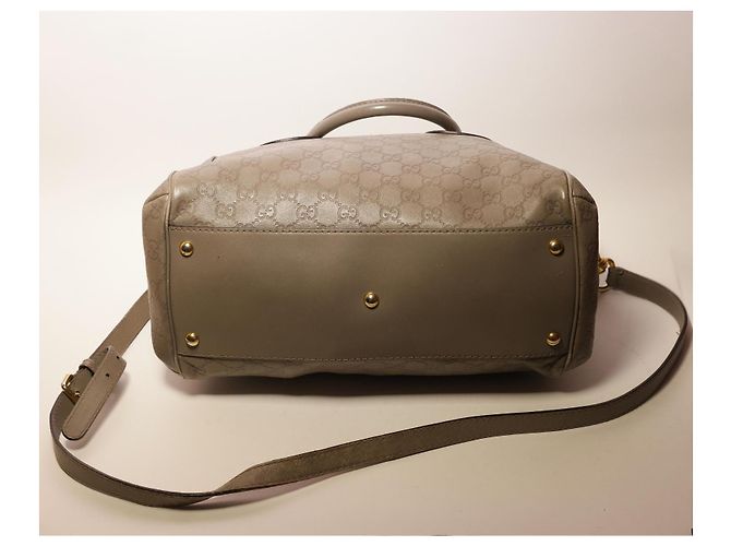 Incredibile borsa in pelle Gucci Grigio - vista 9