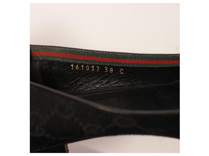 Increíbles bailarinas de cuero Gucci Negro - vista 8