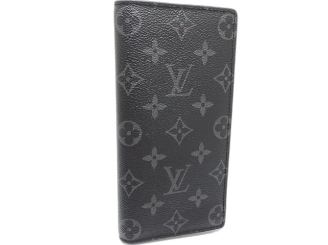 Louis Vuitton Monogram Eclipse Long Wallet Black - view 2
