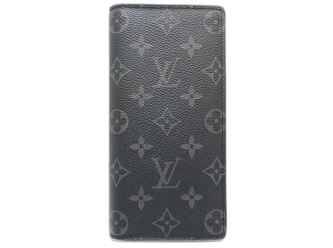 Louis Vuitton Monogram Eclipse Long Wallet Black - view 9