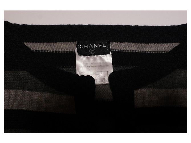 Unglaubliche Chanel 100% Kaschmir-Cardigan Mehrfarben - Ansicht 5