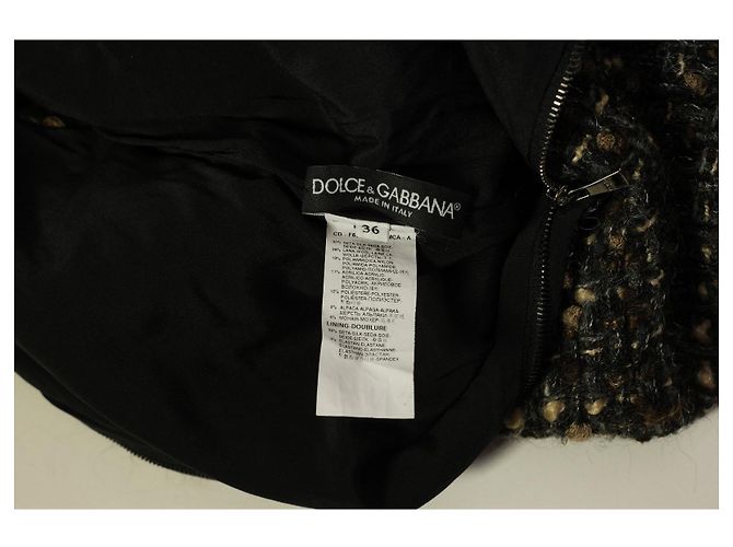 Dolce & Gabbana Increíble vestido de pasarela en mezcla de seda DG Multicolor - vista 11