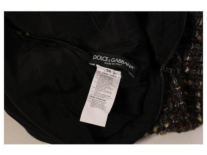 Dolce & Gabbana Increíble vestido de pasarela en mezcla de seda DG Multicolor - vista 13