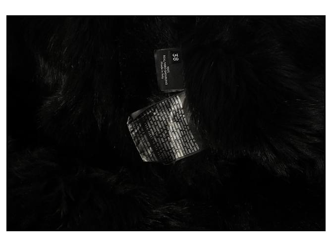Increíble abrigo de shearling Gucci Negro - vista 14