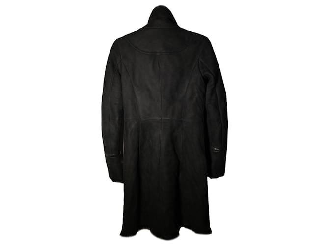 Increíble abrigo de shearling Gucci Negro - vista 2
