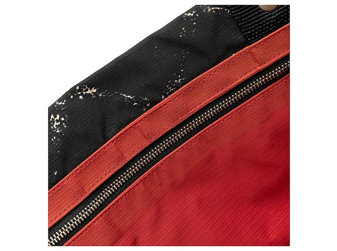 Chanel Borsa in Nylon della Vecchia Linea di Viaggio Nera Nero - vista 11