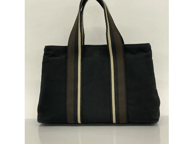 Hermès Hermes Tote Bag Troca Horizontal PM Canvas Schwarz - Ansicht 10