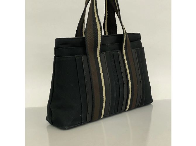 Hermès Hermes Tote Bag Troca Horizontal PM Canvas Schwarz - Ansicht 2