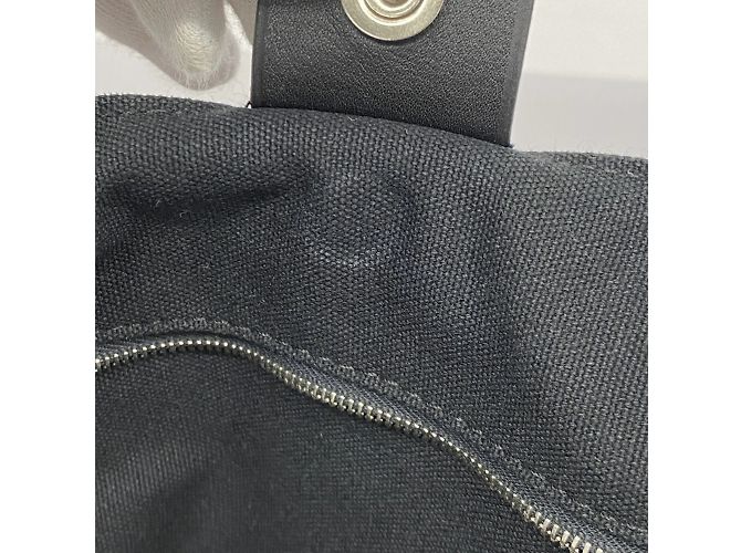 Hermès Hermes Tote Bag Troca Horizontal PM Canvas Schwarz - Ansicht 8