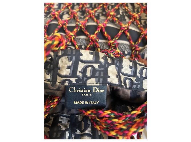 Christian Dior Netztasche mehrfarbig - Ansicht 7