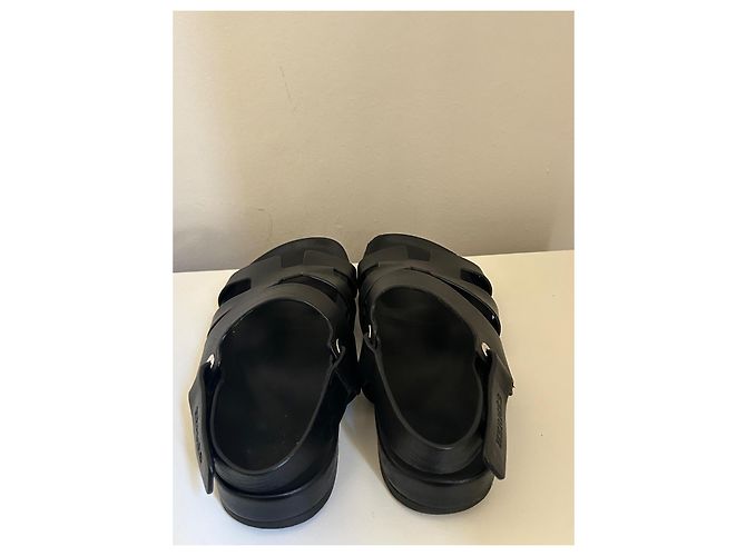 Sandali Hermès Takara Nero - vista 3