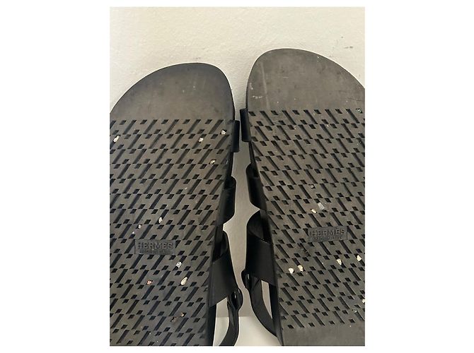 Sandali Hermès Takara Nero - vista 8