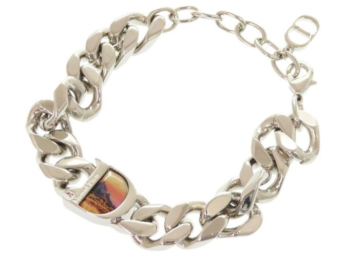 Christian Dior Silver Charm Bracelet Silvery - view 2