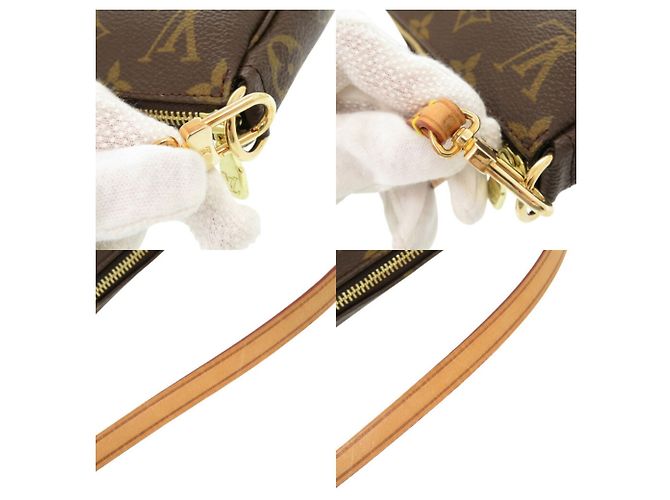 Pochette Accessoires Monogram di Louis Vuitton Marrone Monogramma - vista 11