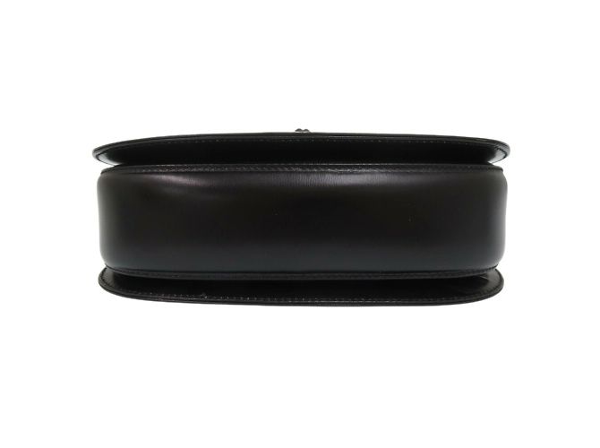 Borsa in pelle nera Gucci Bamboo Nero - vista 4