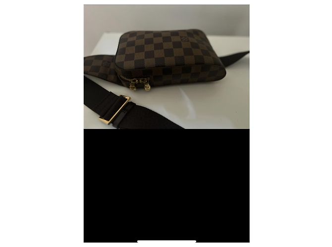 Montsouris Borsa Louis Vuitton Geronimos Damier ebene - vista 10