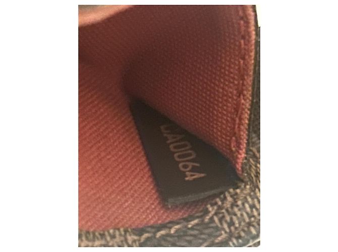 Montsouris Borsa Louis Vuitton Geronimos Damier ebene - vista 13
