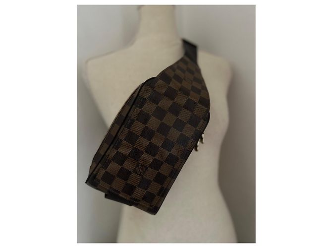 Montsouris Borsa Louis Vuitton Geronimos Damier ebene - vista 2