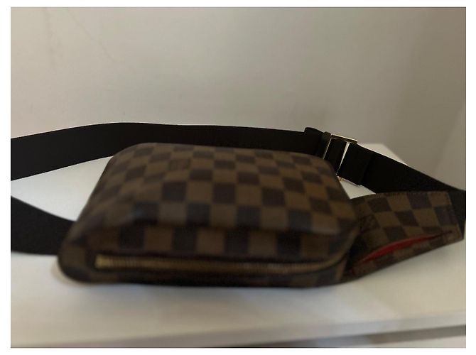 Montsouris Borsa Louis Vuitton Geronimos Damier ebene - vista 8