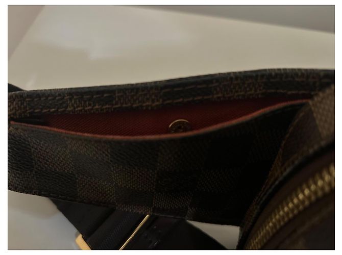 Montsouris Borsa Louis Vuitton Geronimos Damier ebene - vista 9