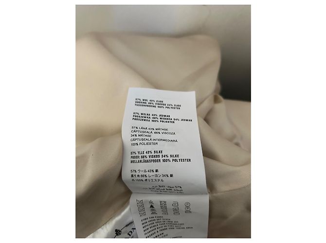 Prada Jacke beige aus Polyester Größe 42 - Ansicht 11