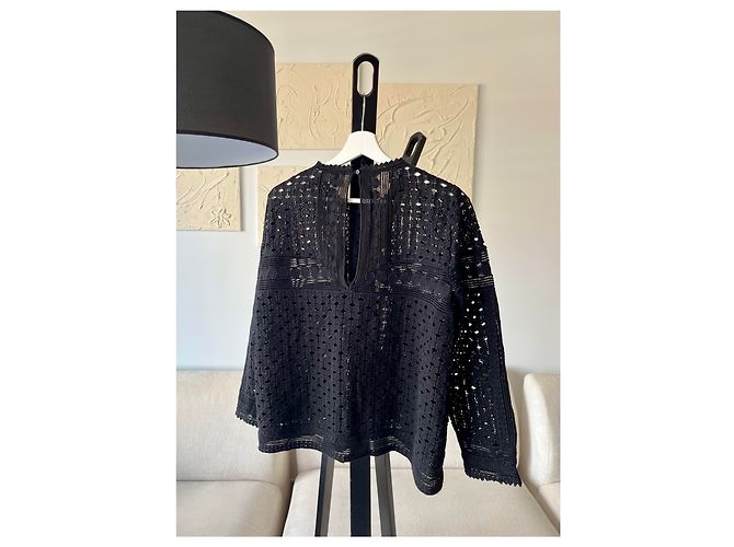 Bluse / Top “Clay” Schwarz – Ba&sh - Ansicht 2