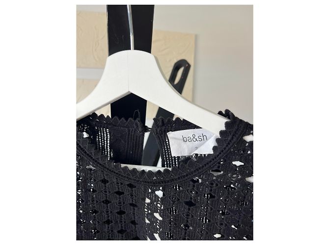 Bluse / Top “Clay” Schwarz – Ba&sh - Ansicht 3