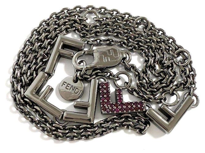 Pendente collana Fendi da uomo Five - vista 3