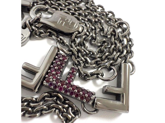 Pendente collana Fendi da uomo Five - vista 4