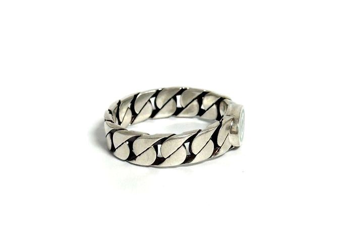 Gucci Men's Interlocking G Silver Ring - view 5